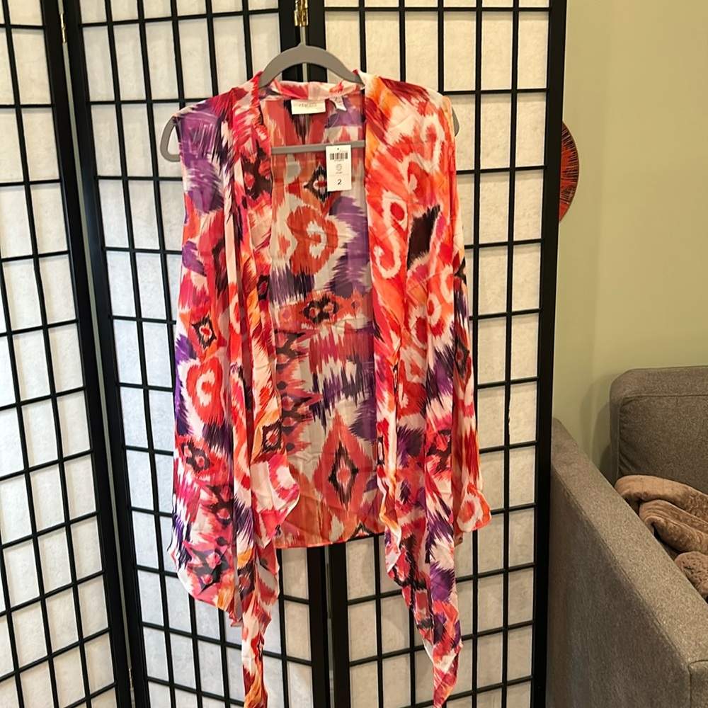 Chicos Shall Vest NWT